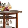 Smart Looking Counter Height Table, Cherry