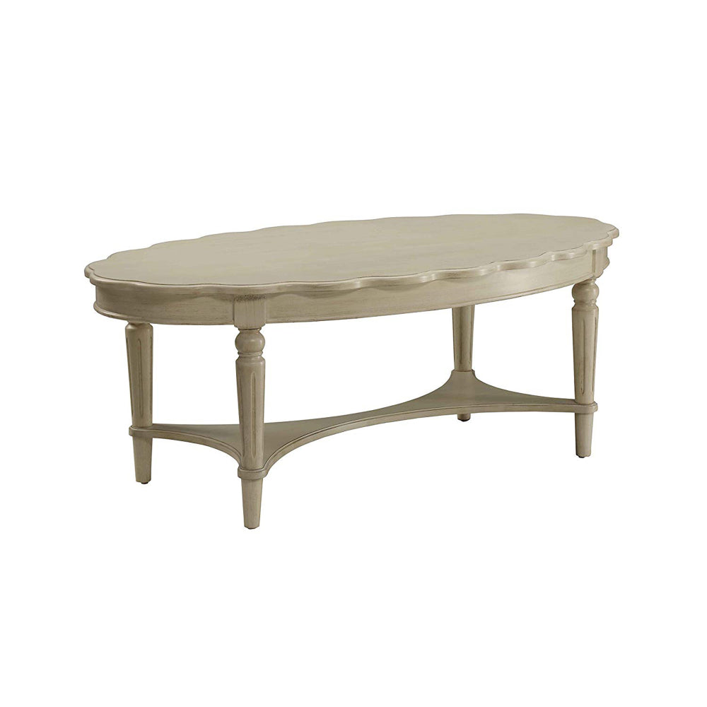 Conventional Coffee Table, Antique White