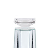 Wood and Glass Candle Holder with Faux Crystal Inserts, Clear, Set of Two, Large - 97624