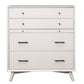 Mahogany Wood Multifunctional Chest White By Casagear Home APF-966-W-05