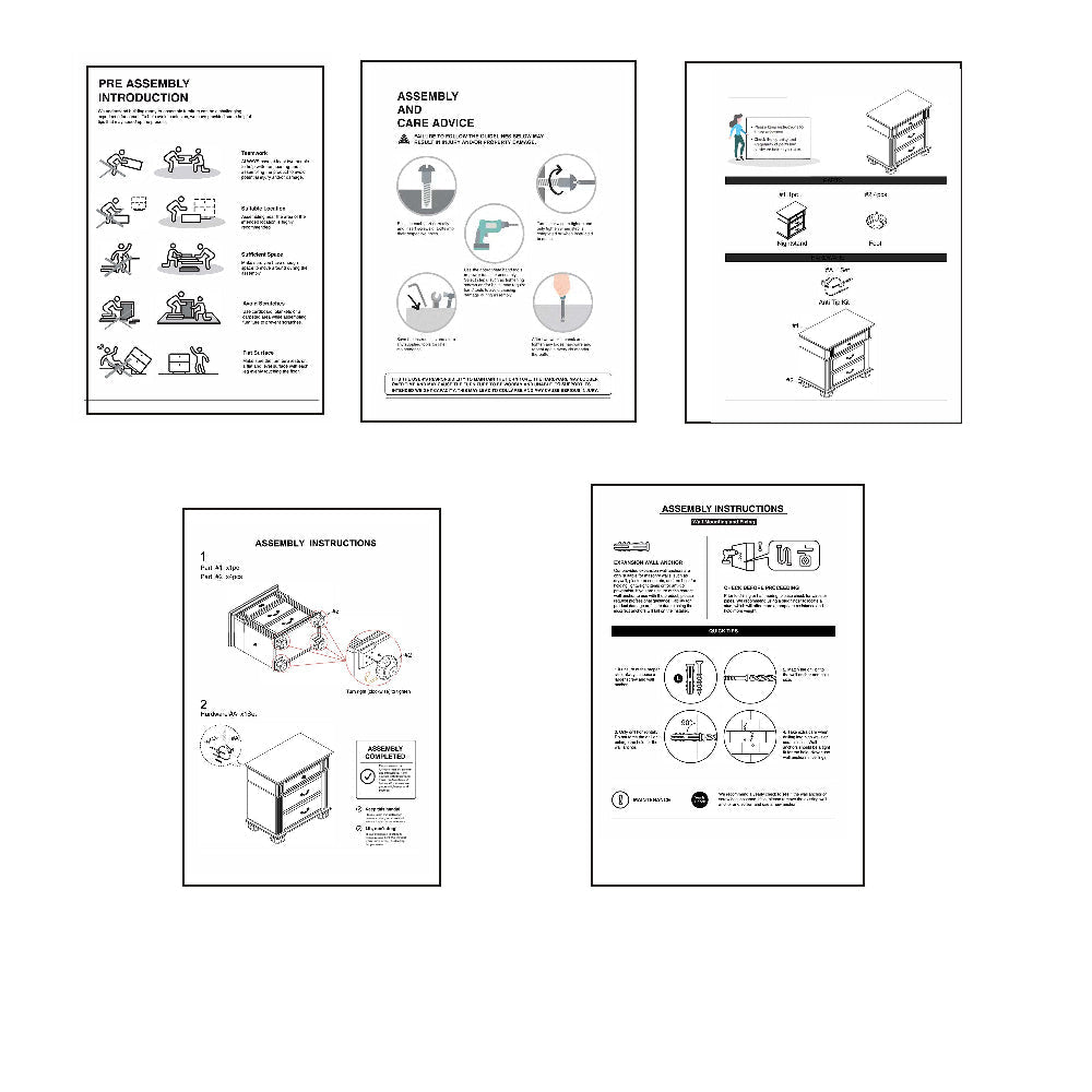 Nightstand | Syracuse Traditional Style | Dark Walnut FOA-CM7129N