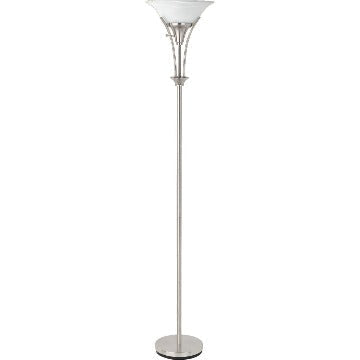 Floor Lamp | Slender Gorgeous Design | Silver Finish