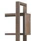 5 Shelf Open Design Wooden Bookcase with Zig Zag Design, Brown by Casagear Home