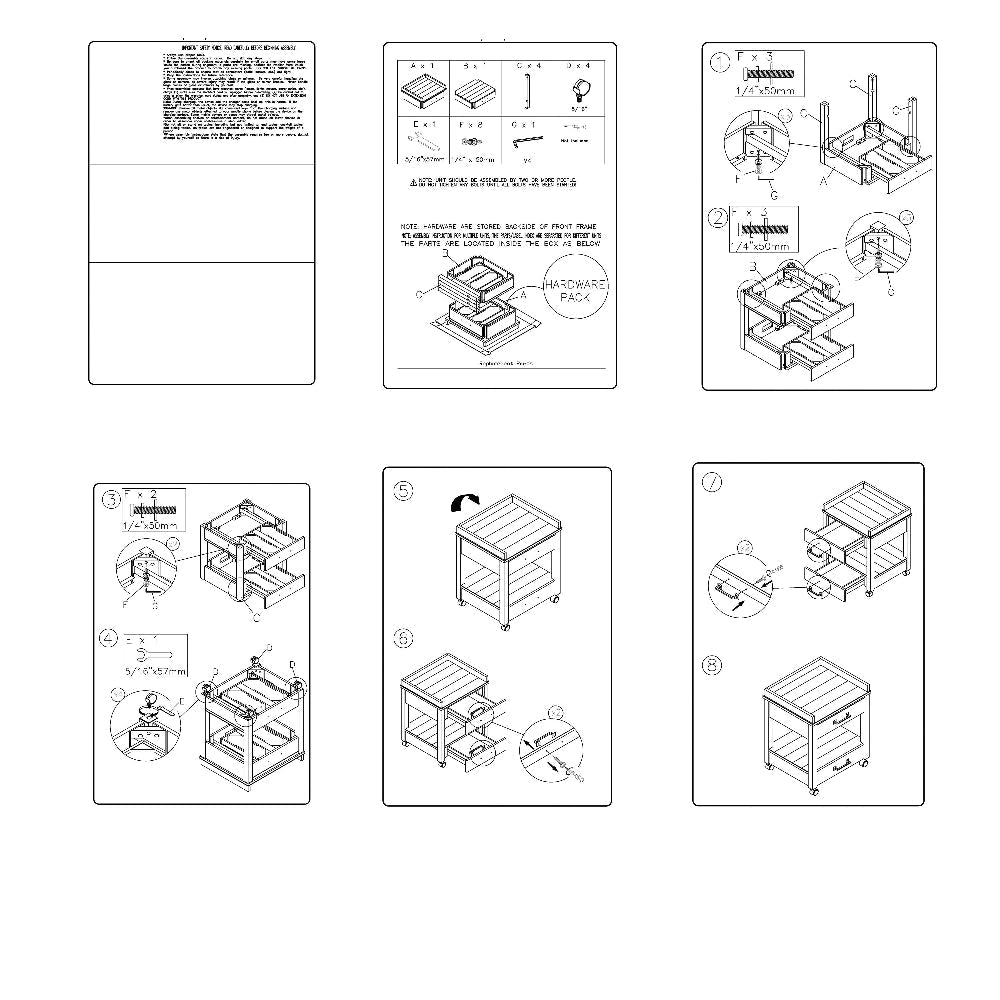 Ashley Wooden Printer Stand with 2 Drawers and Open Bottom Shelf Distressed White BM209263