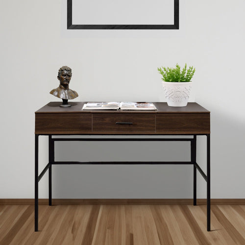 Mira Writing Desk | Lift Top | USB Plugin | Brown