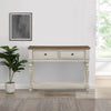 Katherine 52 Inch Console Sideboard Buffet, White By Casagear Home