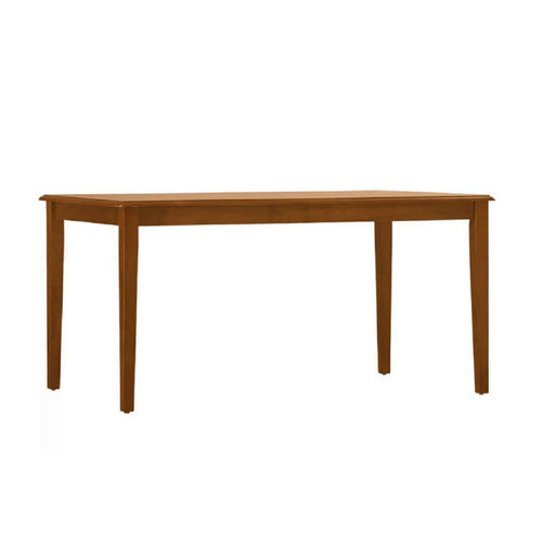 Nova Dining Table | 60" | Tapered Legs | Walnut Brown