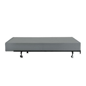 Dio 9 Inch King Folding Mattress Foundation Base Polyester Metal Frame