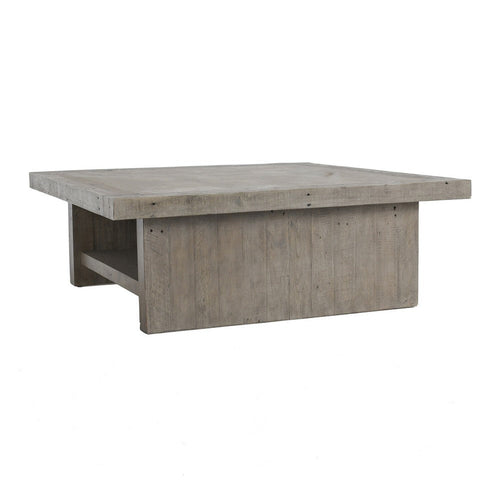 Classic Home Stonebridge 50" Square Coffee Table 51031134 | Concrete Laminate | Gray