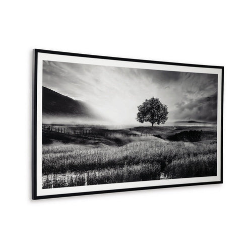 Ashley 47 x 87 Wall Art, Landscape, Wrapped Canvas, Black, White