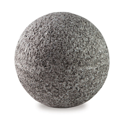 Ashley Zean 6 Inch Tabletop Sphere Sculpture, Set of 3, Gray