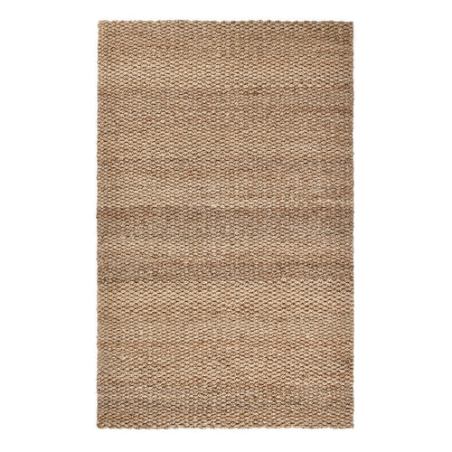 Sane 9 x 12 Extra Large Area Rug, Handwoven Abstract Braided Pattern, Beige By Casagear Home