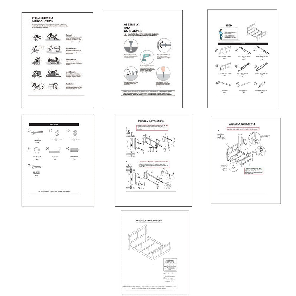 Nightstand | 2 Drawer | Chamfered Legs | Gray & Black BM206518