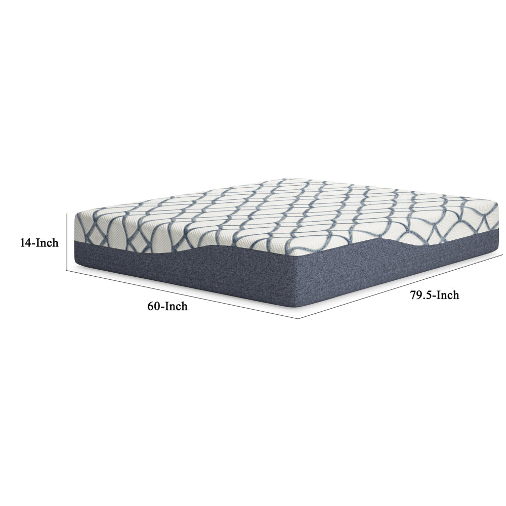 Ashley Himy Queen Mattress | High Density Memory Foam | 14’’ Cool Comfort