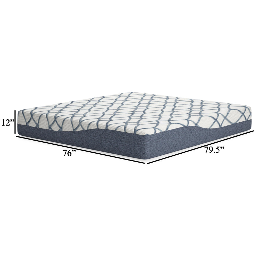 Ashley Himy King Mattress | High Density Memory Foam | 12’’ Cool Comfort