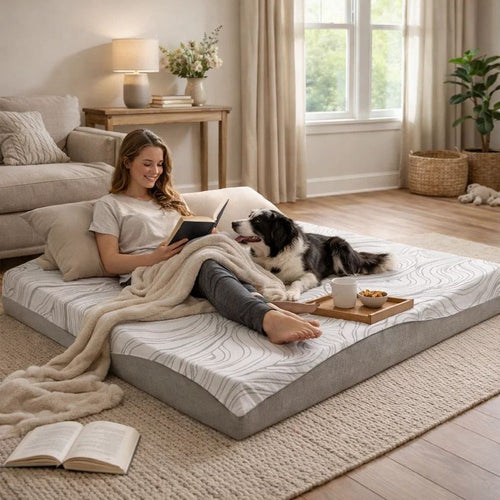 Ashley Meny Twin Mattress | Ultra Plush Memory Foam | Total Body Support 8"