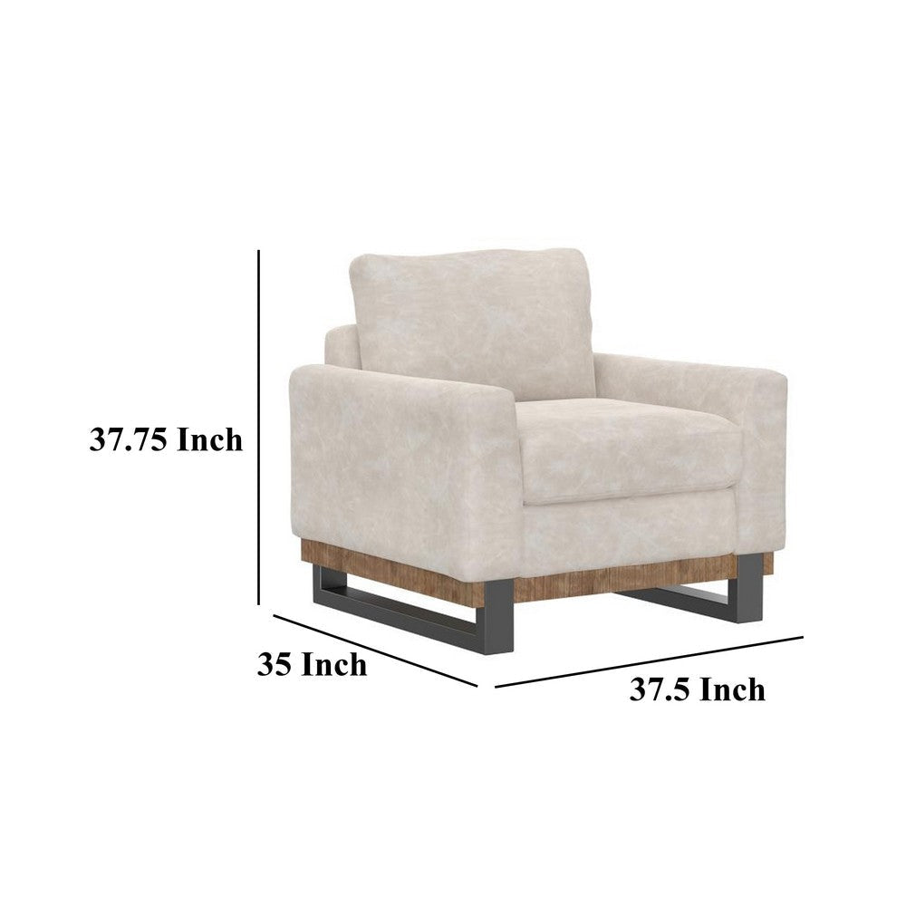 Dome Sofa Side Armchair 1 Accent Pillow Oyster Gray Faux Leather