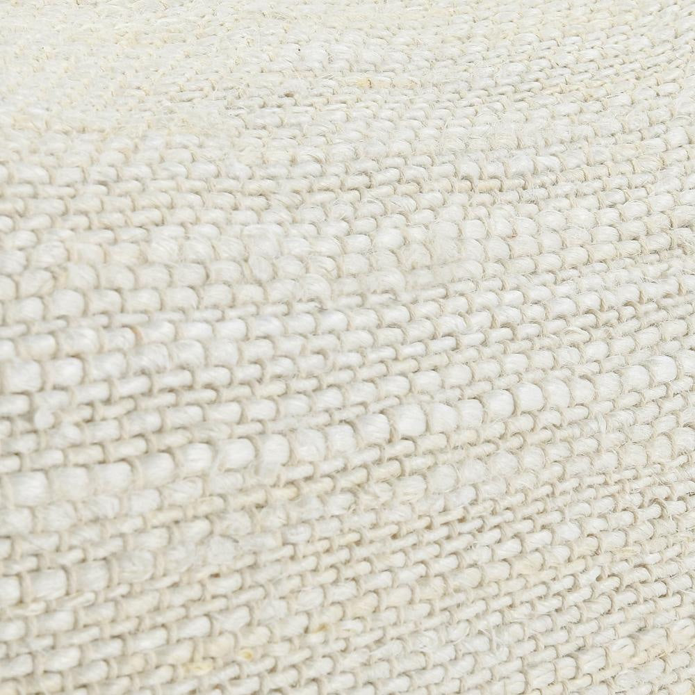 Alty Lumbar Throw Pillow 14x20 Inch Ivory Woven Jute Design Feather BM331518