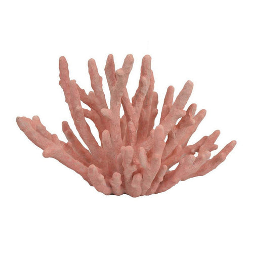 Lyla Coral Tabletop Decor | Branching Design Pink Resin | 13"