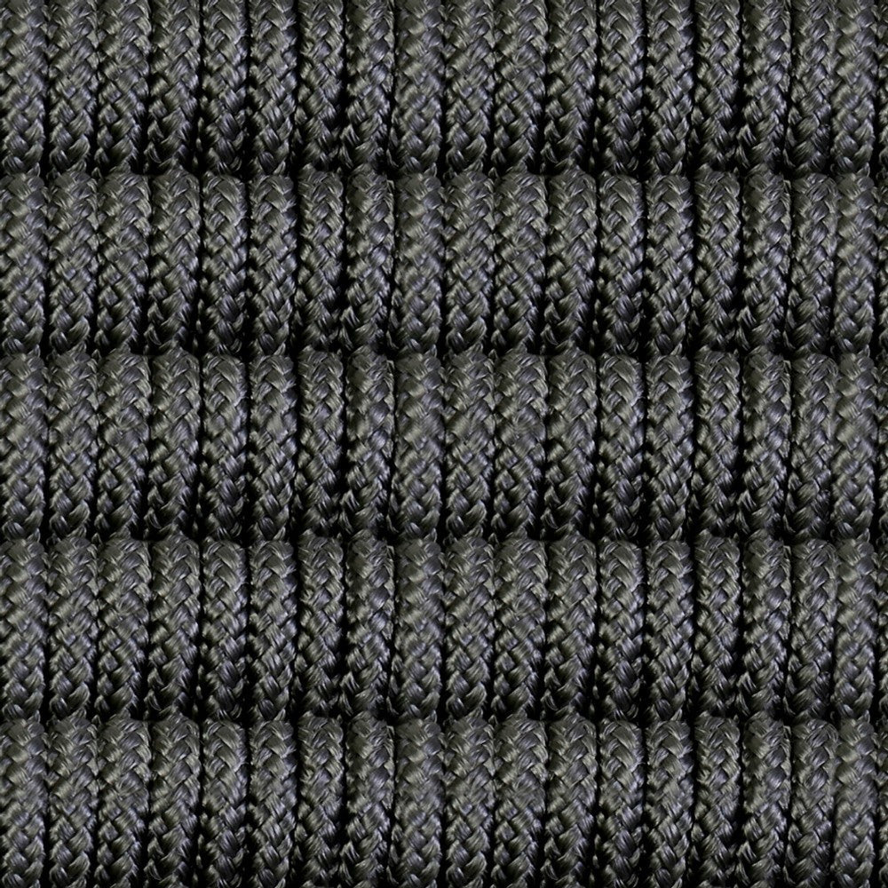 Qupo 5pc Outdoor Dining Set | Superstone Top | 4 Black Handwoven Rope Chairs BM338896