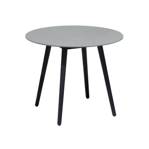Kilo Outdoor Dining Table | 36" Round Gray Superstone Top