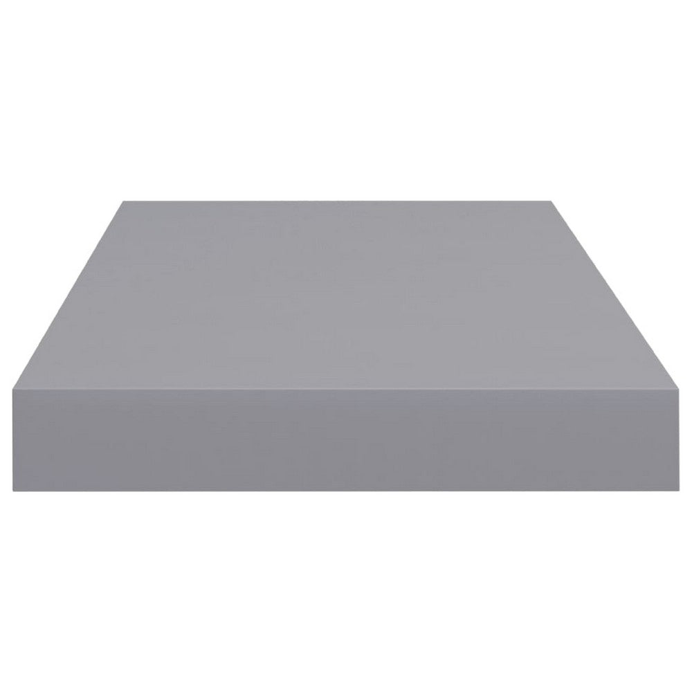 Wendie 20" Wall-Mount Shelf Set of 2 | Gray Honeycomb Design