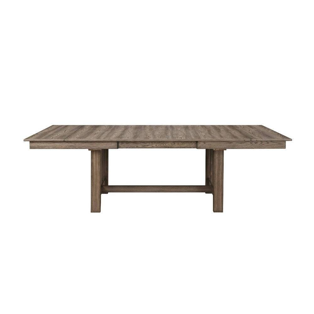 Harris Extendable Dining Table | 66-94" Top | Walnut Brown Wood