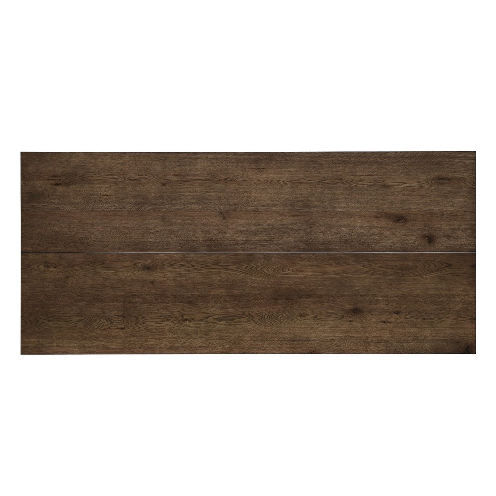 Ony Dining Table | 79" Rectangular Top | Dark Walnut Brown Wood
