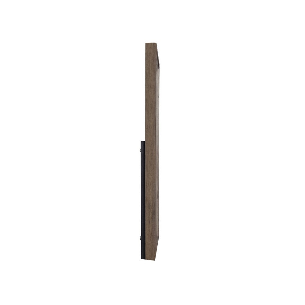 Henry Dresser Mirror | Vintage Mocha Brown | Picture Frame Molding 39x50