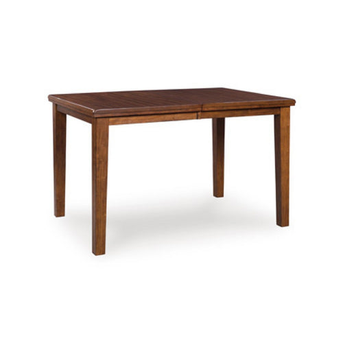 Raly Extendable Counter Height Table | 42-60" Top | Medium Brown
