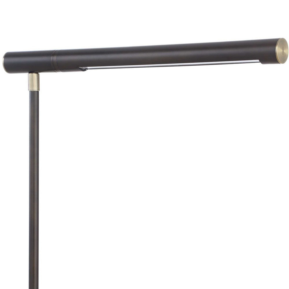 Lra Desk Lamp | Rotating Arm | LED Light System | Dark Bronze 17"