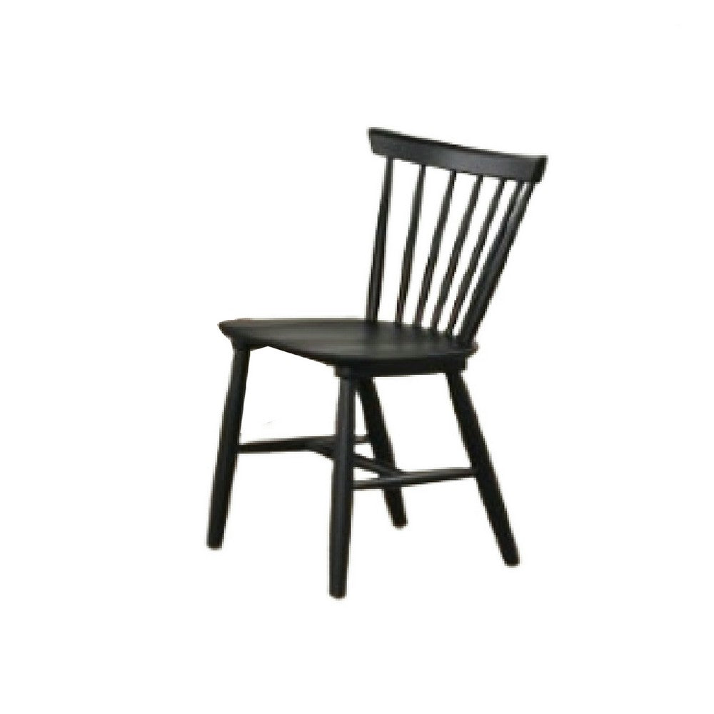 Hiny 7pc Oval Dining Set | Extendable Table | 6 Chairs | White Oak | Black