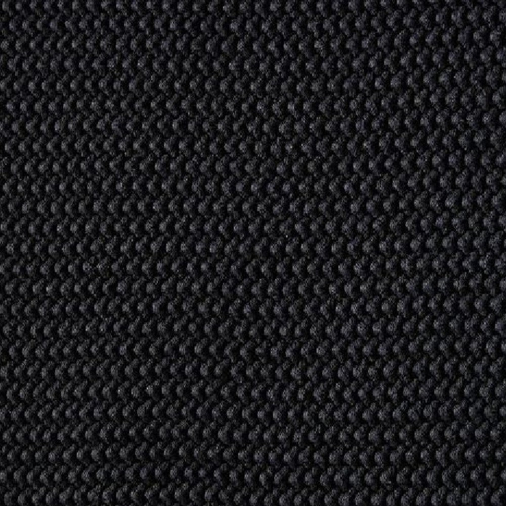 70 x 54 Leri Throw Blanket | Set of 3 | Machine Knitted Black Cotton