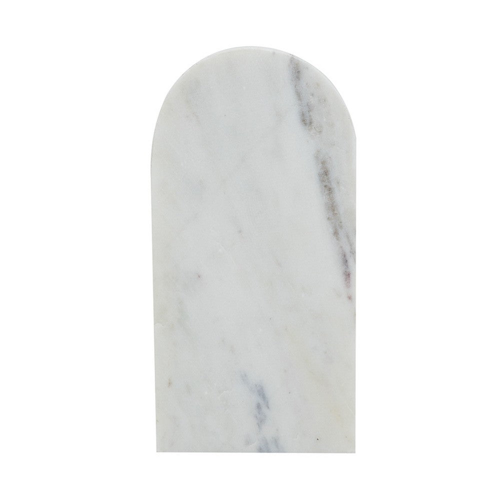 Koa Decorative Arched Roman Architecture Sculpture | 10" White Marble
