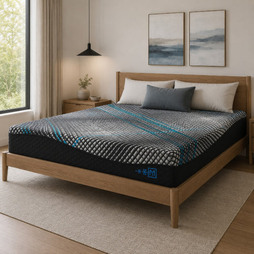 Misa King Mattress | Cooling Gel Memory Foam | Green Tea Infused | 12"