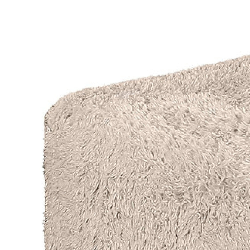 Appi Modular Square Ottoman | Compressed Foam | Taupe Brown Faux Fur 27"