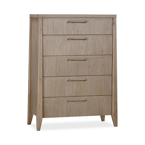 Sumy Tall Dresser Chest with 5 Drawers | Jap&i Accents | Ginger Wood