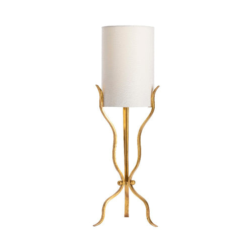 Xily Table Lamp Set of 2 | 38" | White Shade | Gold Classic Base