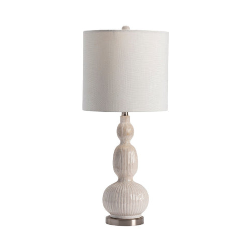 Soly 2pc Accent Table Lamp Set | 31" | White | Textured Ceramic