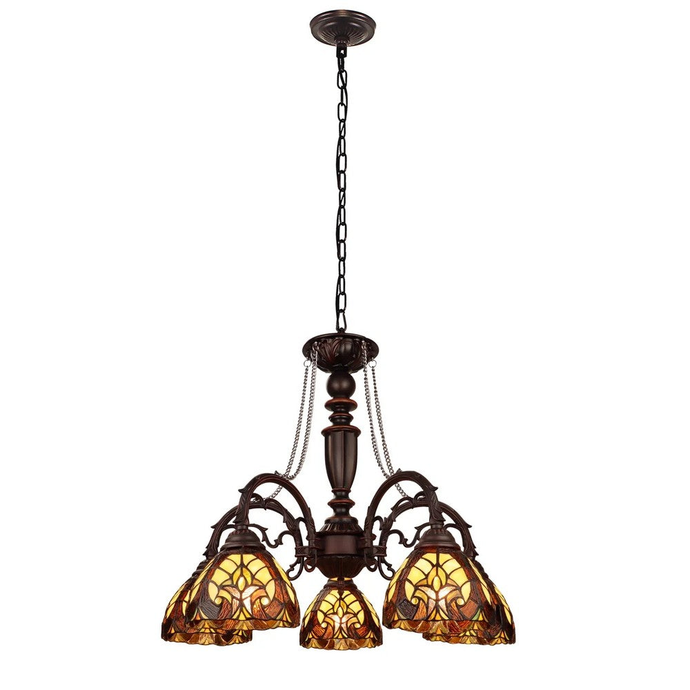 CH18780VI27-DC5 Antique Dark Bronze Chandelier