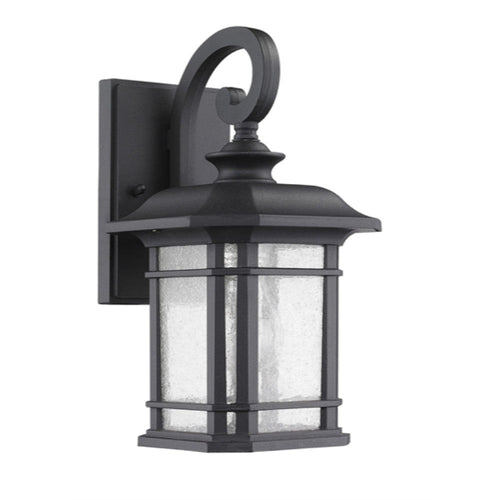 CHLOE Lighting FRANKLIN Transitional 1 Light Black Outdoor Wall Sconce 13"Height