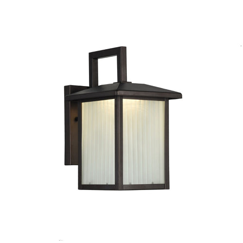 RYSTON Transitional Bronze 1 Light Outdoor Wall Sconce 11" Tall