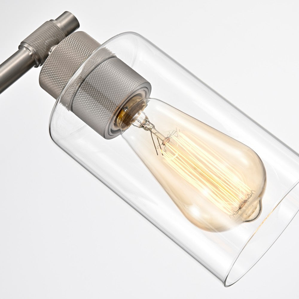 Lighting MERCY Contemporary 3 Light Brushed Nickel Bath Vanity Fixture 22’’ Width CHL-CH2S124BN22-BL3