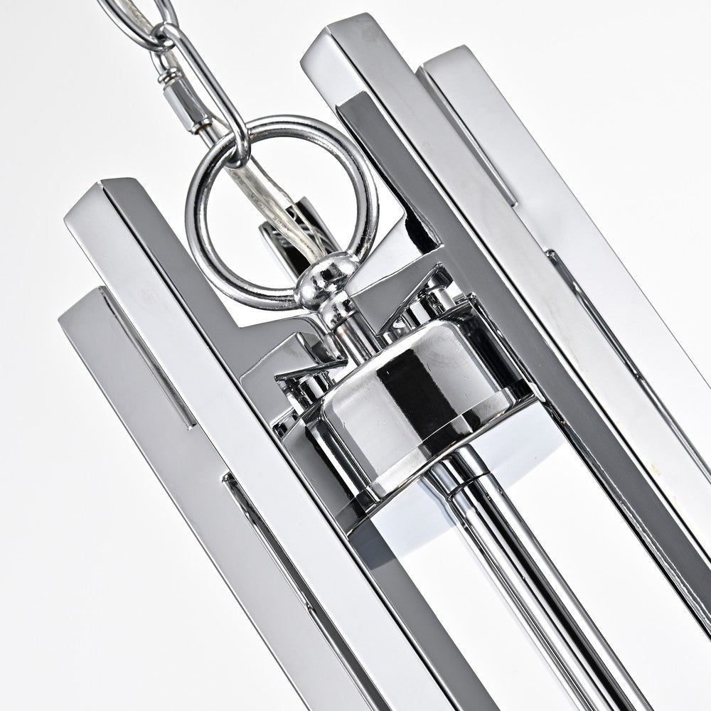 Lighting KAYLA Transitional 5 Light Chrome Chandelier Fixture 24’’ Width CHL-CH2S944CM24-UC5