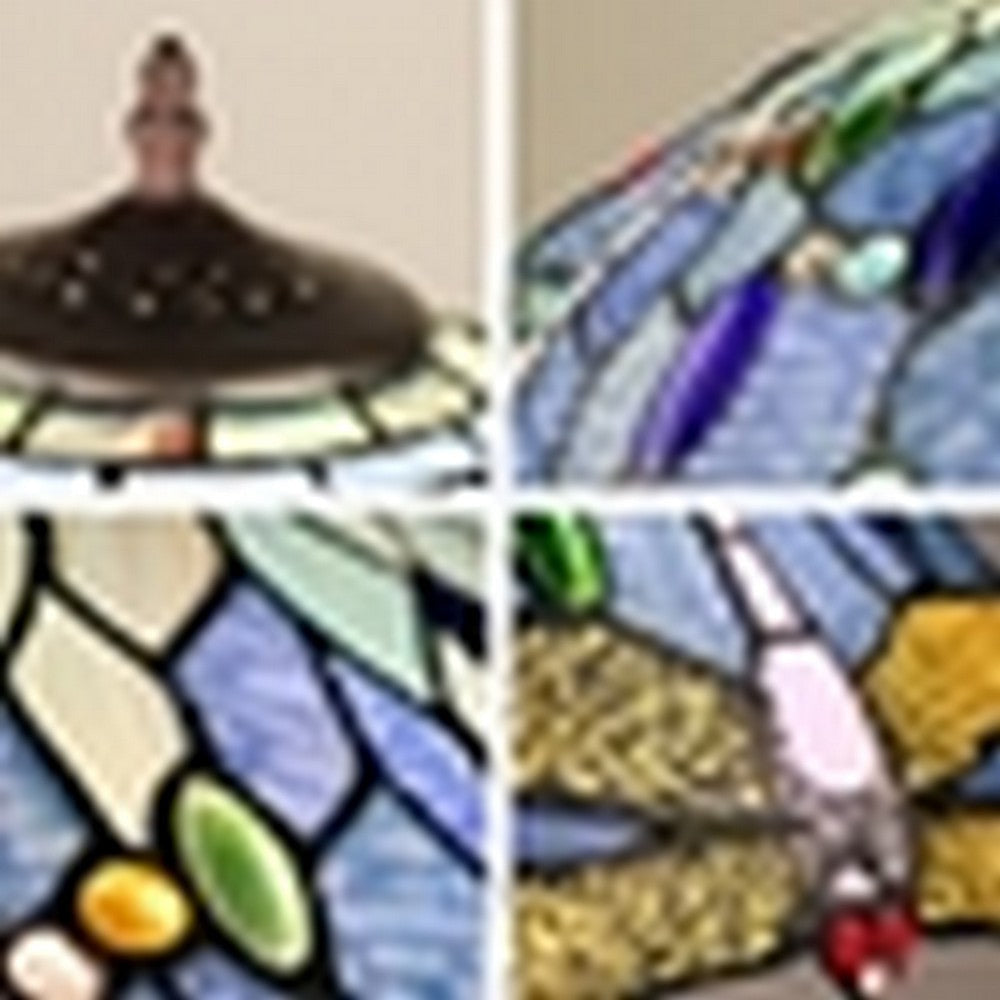 CHLOE Lighting SUNNIVA Dragonfly-Style Dark Bronze 3 Light Floor Lamp 18’’ Wide CHL-CH3T524BD18-FL3