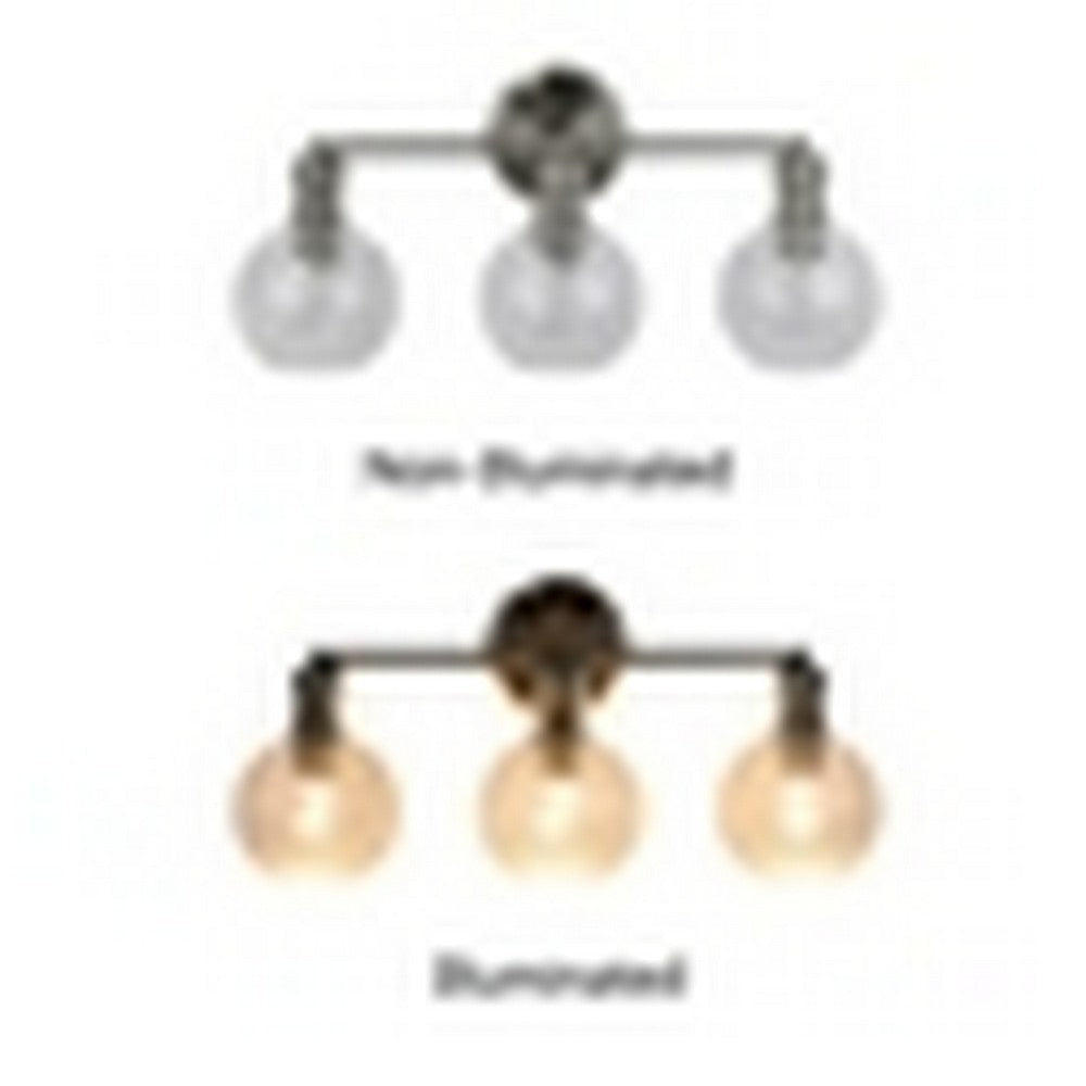 CHLOE Lighting OXA Transitional 3 Light Brushed Nickel Vanity Bathlight 22’’ Wide CHL-CH6S001BN22-BL3