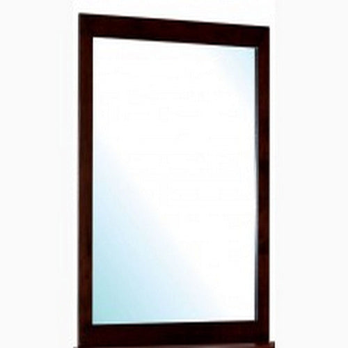 Louis Philippe III Contemporary Style Cherry Mirror FOA-CM7866CH-M