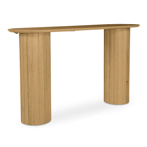 Povera Console Table Natural Oak