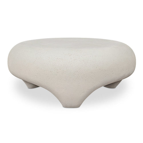 Ines Outdoor Coffee Table White