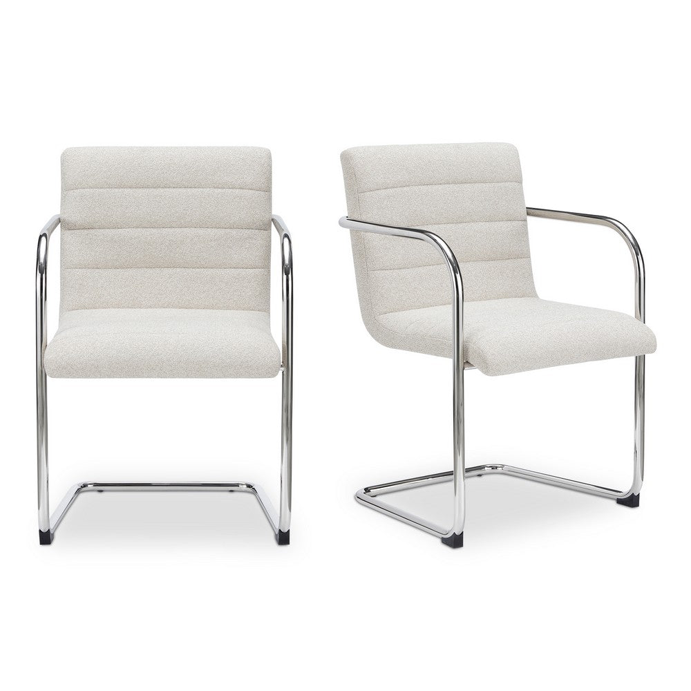 Pedro Dining Chair Beige Set of Two